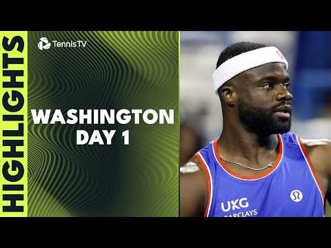 Tiafoe, Fritz, Nishikori, Musetti All Feature 🇺🇸 | Washington 2026 Day 1 Highlights