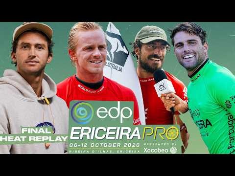 Crosby Colapinto, Joel Vaughan, Alonso Correa, Justin Becret | EDP Ericeira Pro 2026 - Final