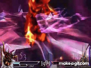 Dissidia 012 Final Fantasy - Feral Chaos's EX Burst on Make a GIF