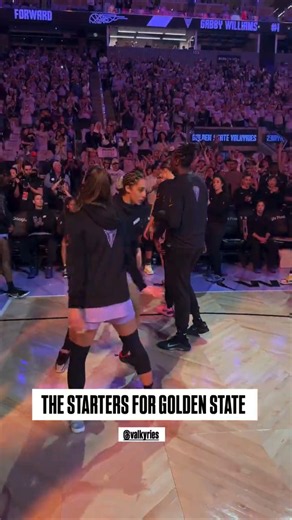 🚨 Golden State Valkyries starters | WNBA playoffs women's basketball #shorts NBA Gabby Williams