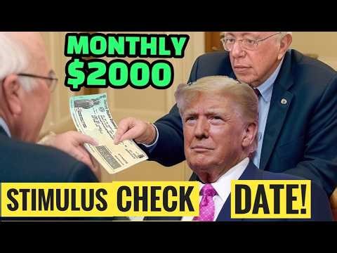 🔥$2000 Stimulus Delivery Dates💰4th Stimulus Check Update🎉Social Security📈SSI,SSDI,Low Income✅