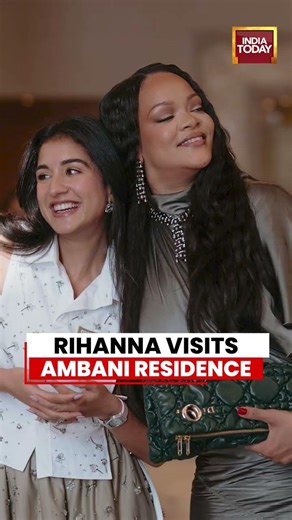 Rihanna Visits Ambani Residence: Takes Part In Cultural Evening And Traditional Aarti In Mumbai