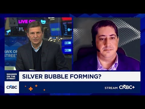 Ned Davis Research’s Matt Bauer on whether the rally in silver is showing signs of a bubble