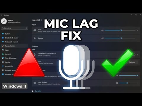How to Fix Microphone Delay or Latency in Windows 11 (Real-Time Mic Fix)