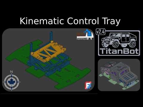 Part 5: The Kinematic Control Tray - TitanBot | FreeCAD Robotics Design