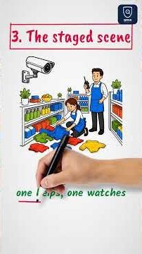 Shoplifters Get Caught Just 1 in 49 Times: 4 Distraction Tactics to Know #Shorts
