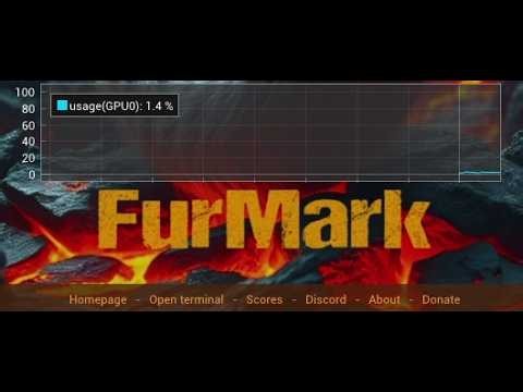 Astral RTX 5080 - FurMark Test