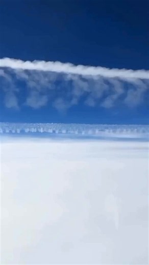People who had been flying there in entire lives, one day suddenly started noticing, lines in the Sky outside their Planes window.