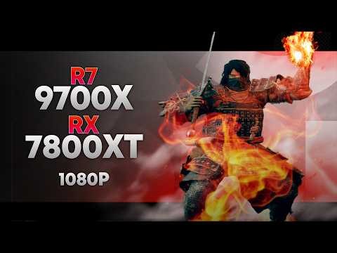 R7 9700X & RX 7800XT @ 1080P - Elden Ring