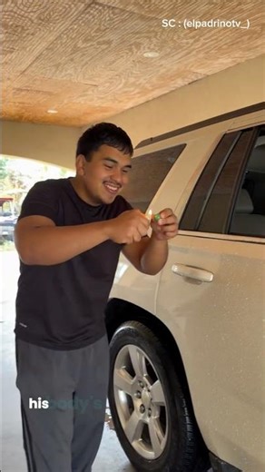"A Joke Turns into Panic! Firecrackers Explode in Car, Friend's Reaction Shocks 😱" #shorts #prank