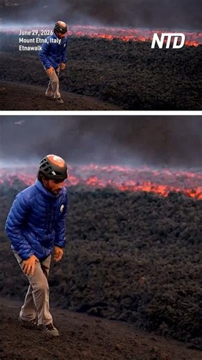 Mount Etna Eruption Lights Up Sicily’s Night Sky