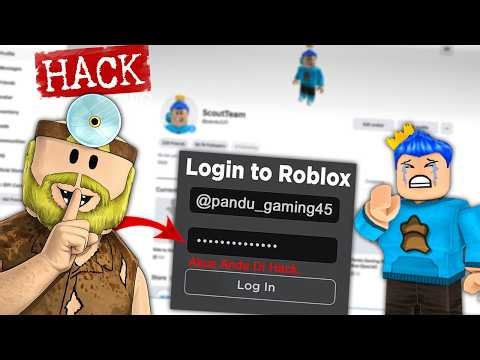 AKU PERTAMA PANDU GAMING DI HACK PAK UNAT DAN 100.000 ROBUX AKU HILANG DI ROBLOX!!