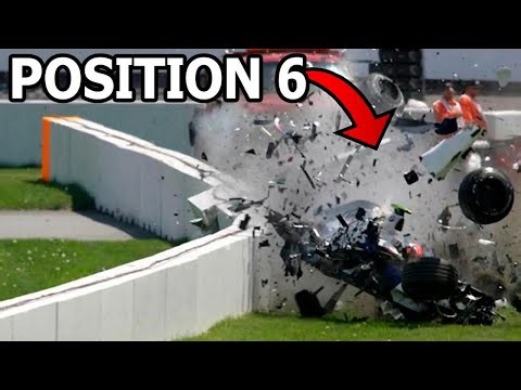Top 10 Most Insane F1 Crashes