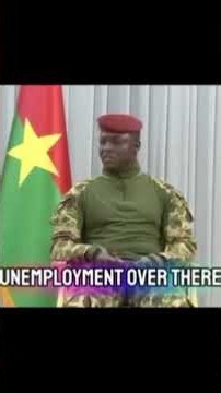 Captain Ibrahim Traore the president of Burkina Faso.