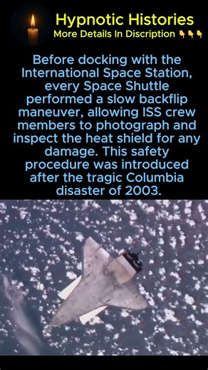 😲 Why NASA Made Every Space Shuttle Do a Backflip Before Docking
