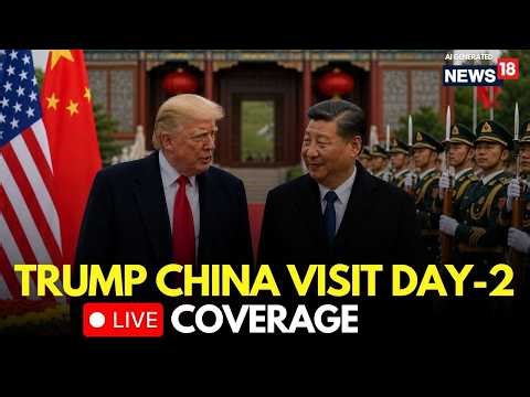 Trump in China LIVE | Trump’s Big Announcement at Beijing Summit | Trump-Xi Jinping Meeting | N18G