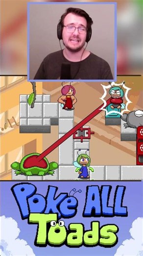 POKE TOADS AT ALL COSTS #pokealltoads #puzzle #puzzlegame #gaming