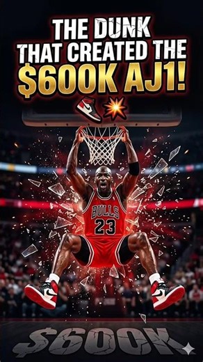 The Dunk That Created the $600K AJ1! 👟💥