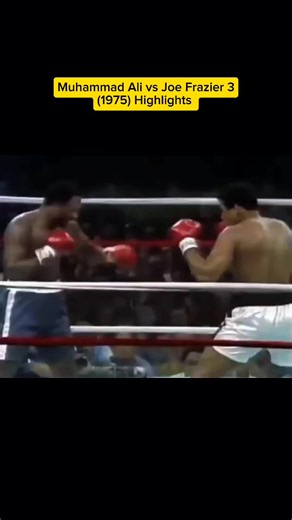 Muhammad Ali vs Joe Frazier III — “Thrilla in Manila” (1975) #Boxing #BoxingFight #Knockout #FightHighlights #FYP