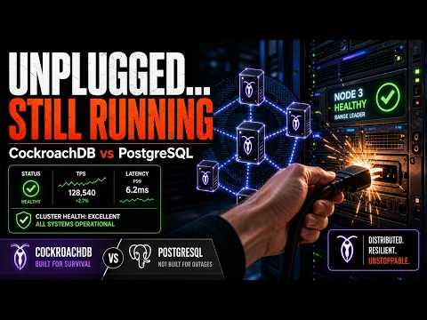 The Distributed Database That Actually Works: CockroachDB vs PostgreSQL Explained