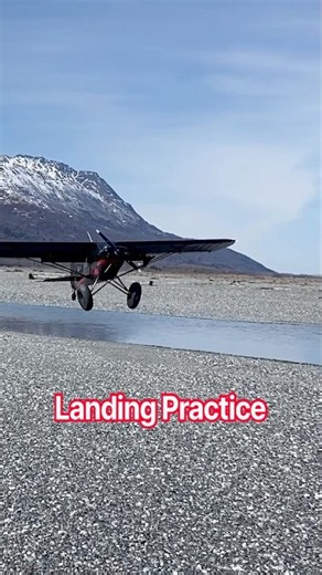 Hitting My Mark! Short Landing in an Alaska Super Cub.
