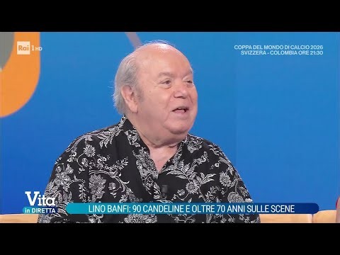 Lino Banfi: 90 candeline e oltre 70 anni sulle scene - Vita in diretta 07/07/2026