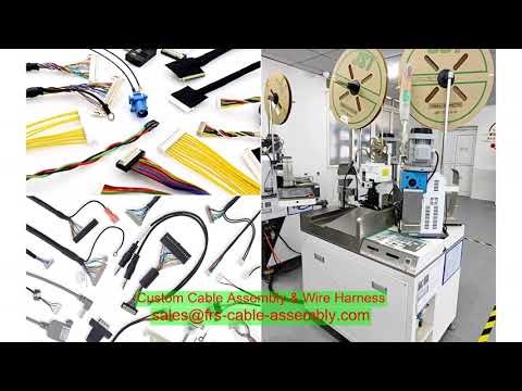 fine pitch micro coaxial assemblies IPEX 2764-121 microcoaxial cable 40 pin harness Pet Water Founta