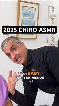2025 Chiropractic ASMR Compilation | Dr. Rahim Adjusting + Chiro Rap