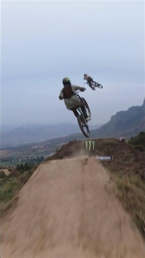 Jump onboard and take a ride through the biggest jumps in the WORLD! #mtb