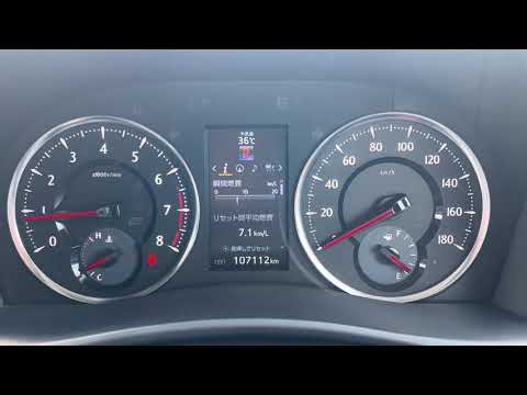 トヨタ アルファード 4WD (30系 AGH35W) バック音