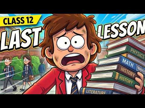 The Last Lesson – Class 12 English Flamingo Chapter 1 (Animated Explanation) | CBSE