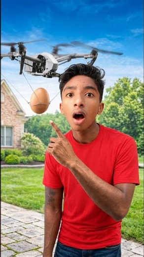 Egg Drop Challenge 🥚🥶😱#EggDropChallenge 🥚 #ScienceExperiment 🔬 #STEMEducation 🎓 #DIYProjects 🛠️