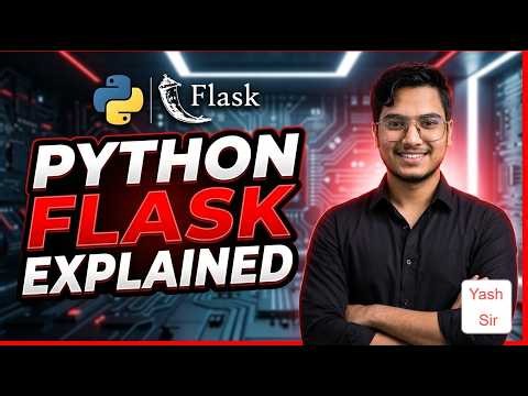 Python Flask | Explained Easy | Flask Vs Django | API | Postman