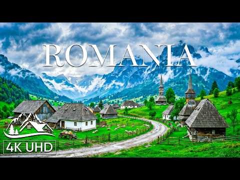 Romania 4K | A Timeless Countryside – Wooden Villages, Emerald Hills & Ancient Castle Landscapes