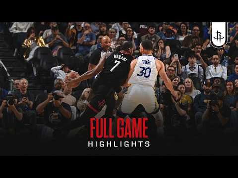 Houston Rockets Highlights vs. Golden State Warriors