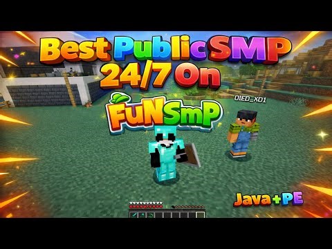 🔥 Best Minecraft SMP Server IP & Port! Join Now & Play 24/7! ⛏️🌍