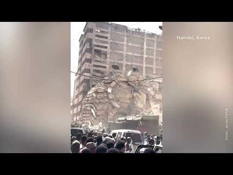 Rescue operation underway in Nairobi after building collapse