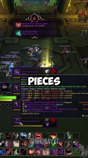 FORGET the Perfect Stats and Focus on Completing the 4 set in Midnight! #shorts #worldofwarcraft