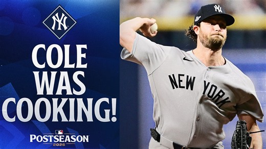 Gerrit Cole throws FIVE STRONG INNINGS in ALDS Game 1 for the Yankees! 🔥 | MLB Highlights