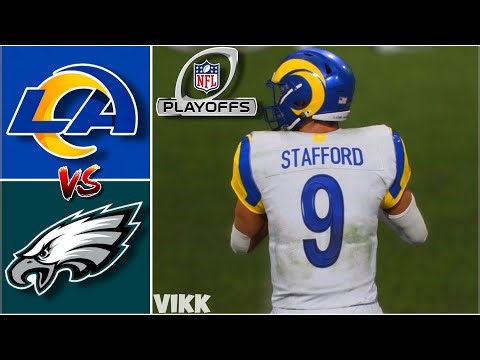 Rams vs Eagles Divisional Playoff Full Game Simulation | Madden 26