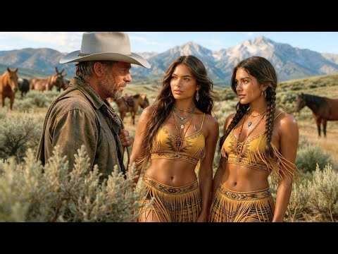 The Lone Rancher Expected One Quiet Night… Until Two Apache Sisters Opened the Door | Old West Story