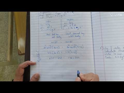 IMPORTANT CALORIMETRY SUMS (ICSE PHYSICS)