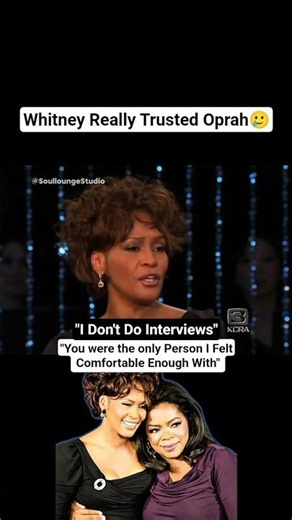 Whitney Houston Really Trusted Oprah | (2009, Interview) #viral