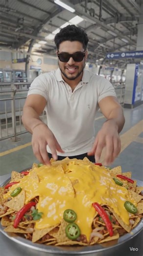 Loaded Cheese Nachos 🥵 Spicy & Cheesy Challenge!