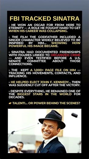 FBI SECRET FILE ON SINATRA EXPOSED