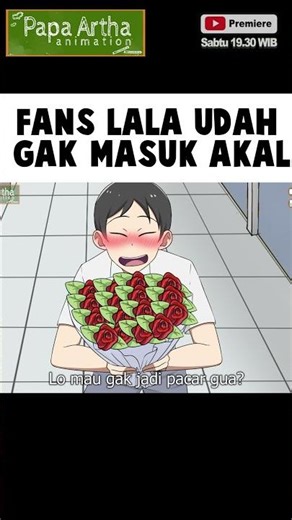FANS LALA UDAH GAK MASUK AKAL #animasisekolah #fyp