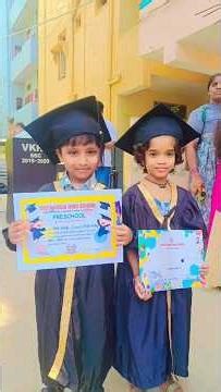 First Graduation #GraduationDay #KidsVideo #SchoolMemories #PreschoolLife #ProudParents
