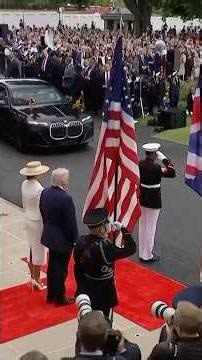 Trump Gives King Charles Ceremonial White House Greeting