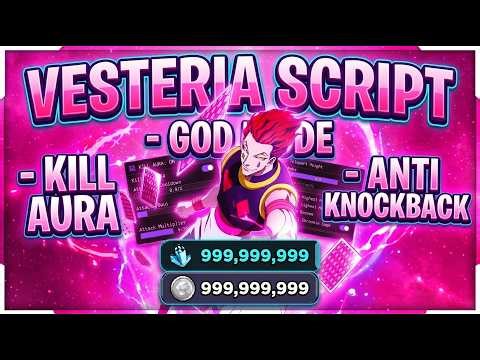 ♠️🔥BEST KEYLESS Vesteria Script – KILL AURA | GOD MODE | ANTI KNOCKBACK | UNDETECTED