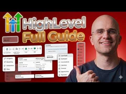 Gohighlevel Tutorial 2026: How to Use Highlevel For Beginners!